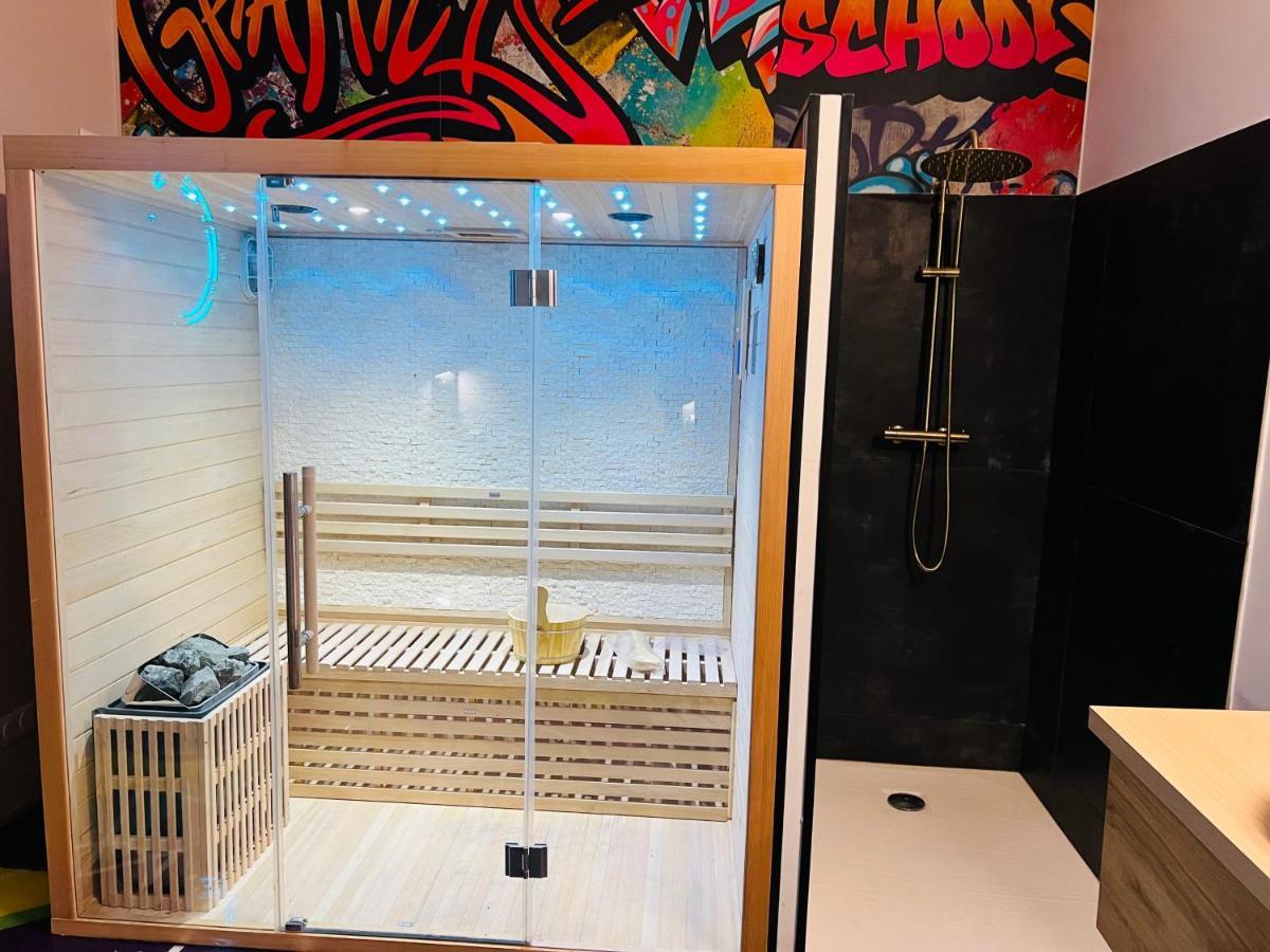 דואי Capsule Street Art - Sauna- Jacuzzi - Playstation 5 - Billard - Netflix - Home Cinema - Terrasse מראה חיצוני תמונה