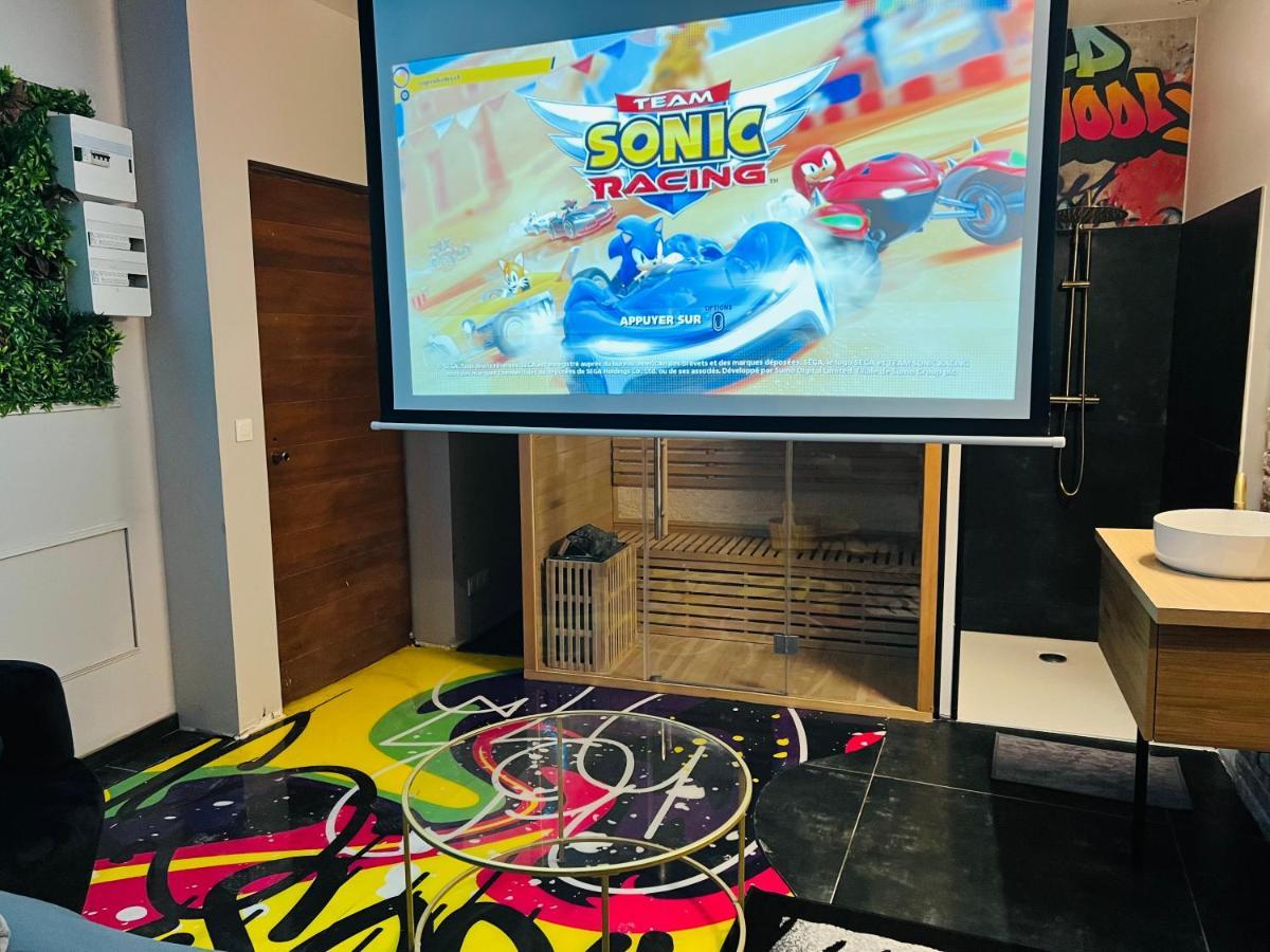 דואי Capsule Street Art - Sauna- Jacuzzi - Playstation 5 - Billard - Netflix - Home Cinema - Terrasse מראה חיצוני תמונה