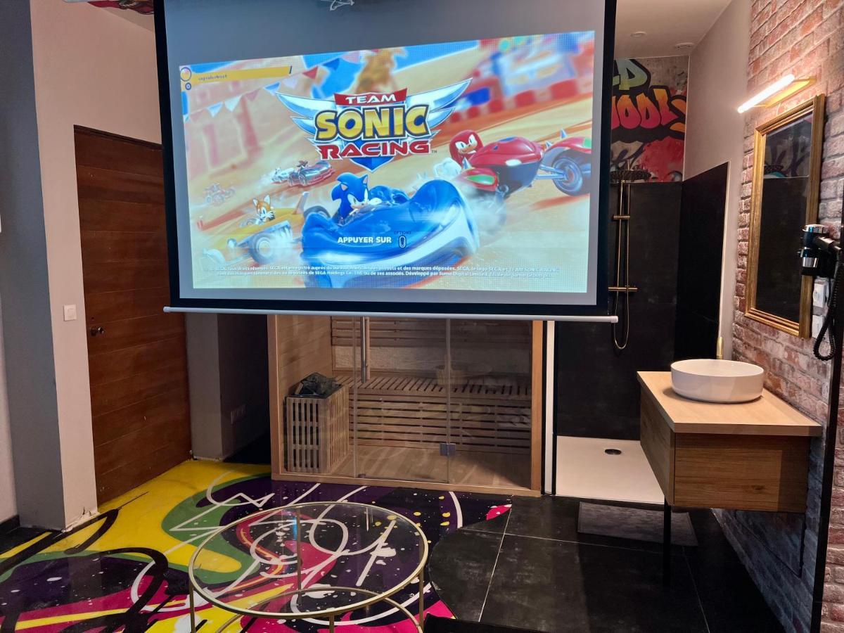 דואי Capsule Street Art - Sauna- Jacuzzi - Playstation 5 - Billard - Netflix - Home Cinema - Terrasse מראה חיצוני תמונה